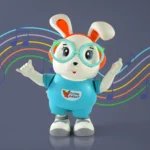 Swing Rabbit Musical Dancing Toy – LED Lights & Fun Music - Image 2
