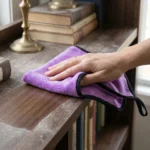 Microfiber Cleaning Cloth – Soft, Highly Absorbent & Reusable - Image 3