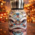300ml Printed Stainless Steel Water Bottle 3