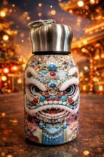 300ml Printed Stainless Steel Water Bottle 3