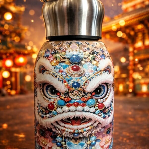 300ml Printed Stainless Steel Water Bottle 3