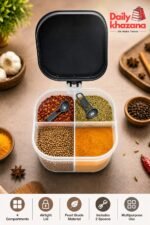 4 Compartment Masala Container