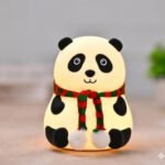 Cute Panda Silicone LED Night Lamp 4