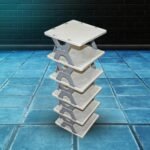 Foldable Shoe Rack 6-Layer – Space-Saving Organizer - Image 3