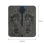 Portable EMS Foot Massage Mat – USB Powered Muscle Stimulator - Image 4