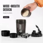 Protein Shaker Bottle 500ml – Leakproof Flip Lid for Gym - Image 2