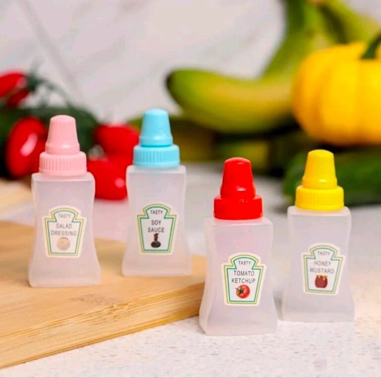 KETCHUP BOTTEL PACK OF 4 50 ML 3