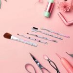 Makeup Brush Set – 5-Piece Floral Face, Eyes & Lips Kit - Image 2