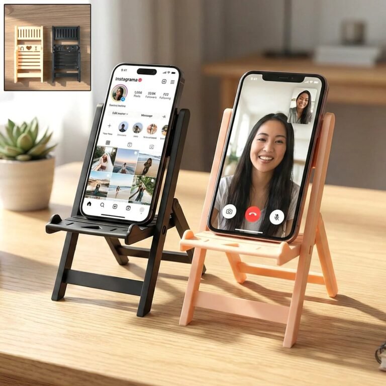 Mini Chair Mobile Phone Stand 2