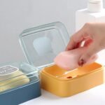 Self-Draining Soap Dish – Portable & Leakproof | VelvetBubbles - Image 2