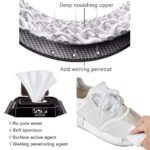 Shoe Cleaning Wet Wipes – 80 Pack Travel Friendly | shoe wipes - Image 3