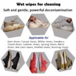 Shoe Cleaning Wet Wipes – 80 Pack Travel Friendly | shoe wipes - Image 4